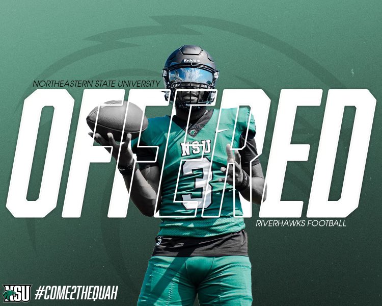 After a great conversation with <a href="/CoachDCarter56/">Damani Carter</a> I am blessed to receive another offer from <a href="/NSU_Football/">Northeastern State Football</a> 

<a href="/CoachChev6/">Darrin Chiaverini</a> 
@JusinKindle2 
<a href="/JRConrad64/">J.R. Conrad</a> 
<a href="/HeathLinn1/">Bryan Heath Linn</a> 
<a href="/ColeMott7x/">ColeMott</a>