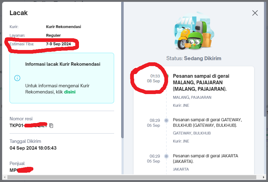 yudisttt's tweet photo. pegawemu gak kerjo ta @JNECare , mosok wis tgl 12 gak update blas. https://t.co/U9yYadUfaM