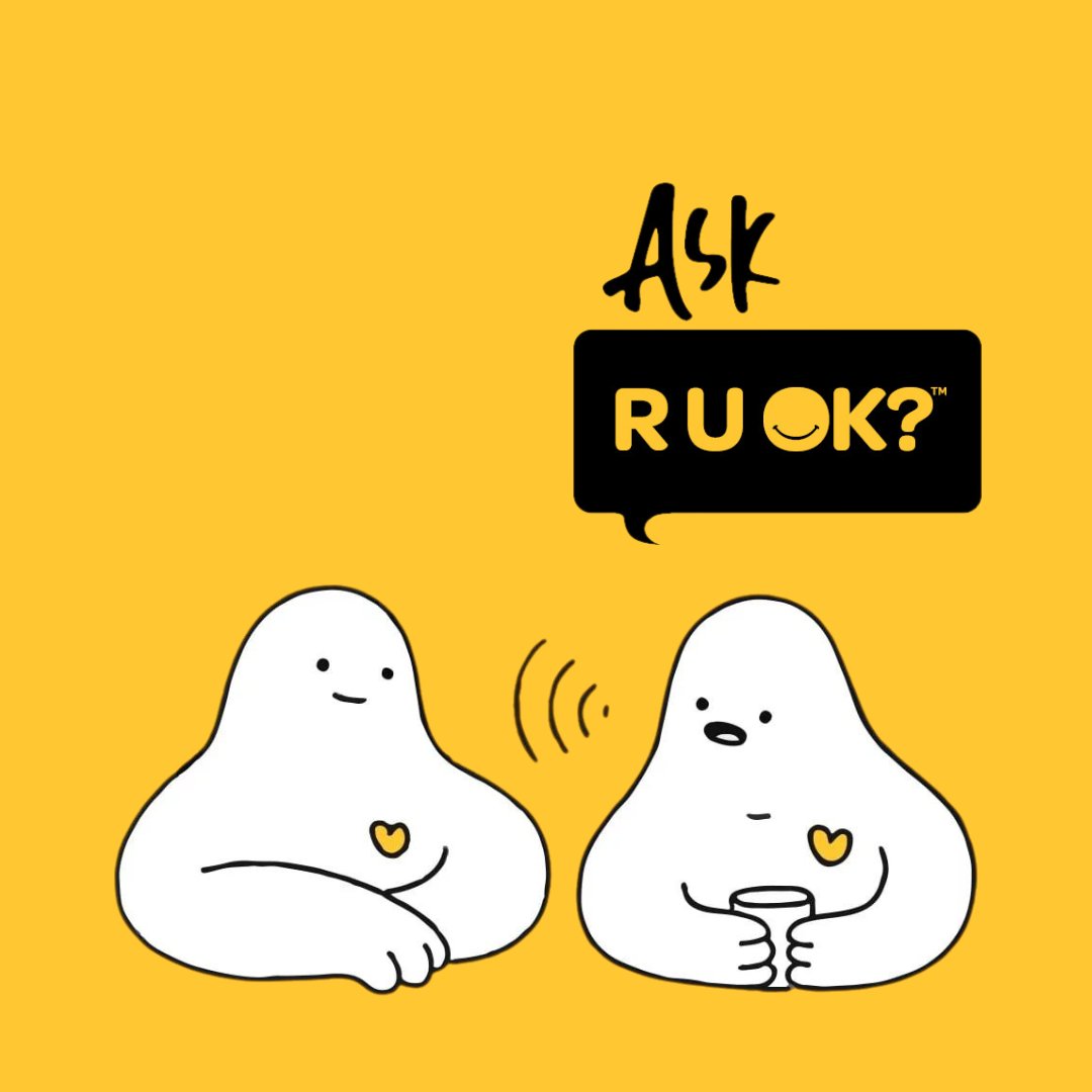 💛 Check In on R U OK? Day!

<a href="/ruokanyday/">R U OK?</a> is a national day of action dedicated to reminding everyone to ask, “Are you OK?” and to support those who may be struggling. At our convention, we're committed to creating a safe space where everyone can come together, and find support.💛