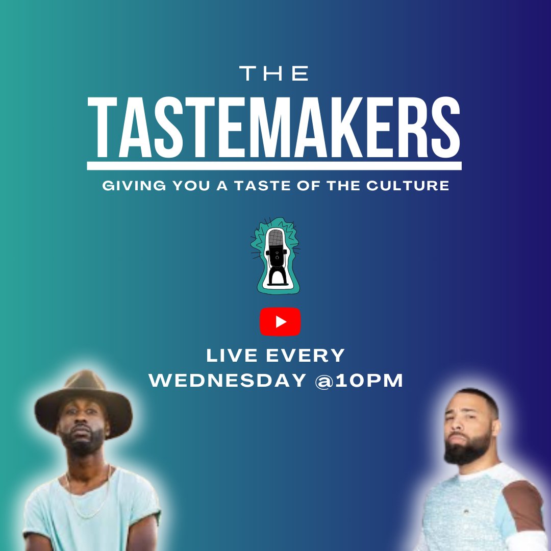 tastemakerspod's tweet image. It's about that time, family! We're in for a banger of a show! 

We have some hot topics to discuss with y'all! 

I know y'all saw that Preston Perry and Marcus Rogers video... 

The presidential debate... 🤦‍♀️

Tune into tonight's episode! 

#tastemakerspod #chhmedia #chhculture