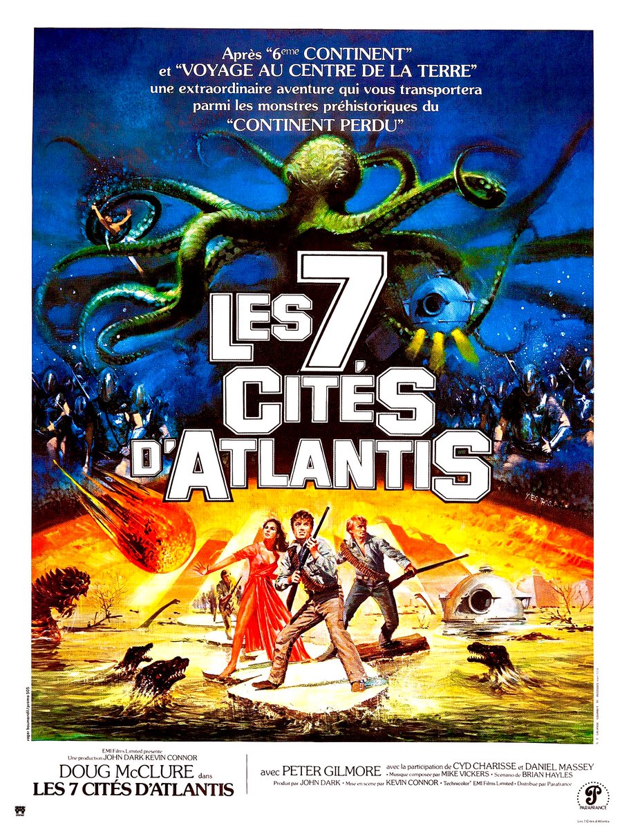 analgesicsleep's tweet photo. Posters for “Warlords of Atlantis” from The United Kingdom, Italy, Thailand and france.
#MadWed #WarlordsOfAtlantis #scifi https://t.co/IUOT5G0xWJ