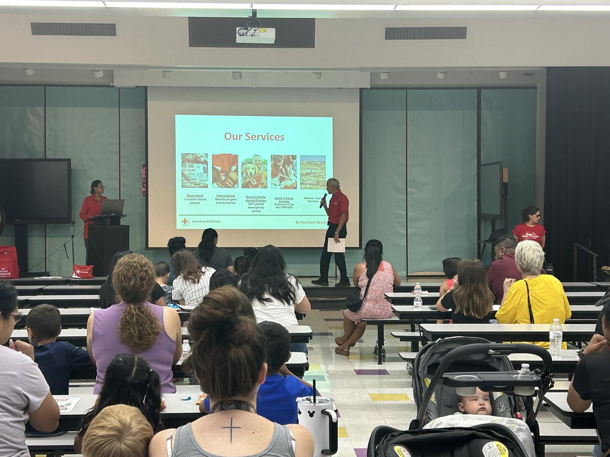 In September, HSW promotes Emergency Preparedness! 
Our P-BV students &amp; families had a great night “Preparing With Pedro” with our community partners <a href="/RedCross/">American Red Cross</a> 
#WeAreP-BV
#P-BV C&amp;FE
#HSW
#SafetyFirst 
#NationalPreparednessMonth