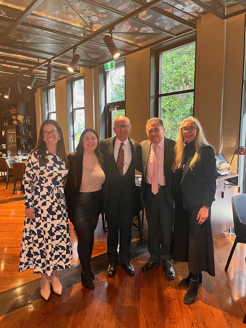 LANZBC's tweet photo. Last week, LANZBC Chair James Dixon and LANZBC CEO Giuliana Silveira met with the embassies of #Brazil, #Argentina, #Peru, #Mexico, and @MFAT in Wellington. We discussed strengthening NZ–LatAm ties and future projects in trade, business, and education. #NZExport #LatAm https://t.co/v4uNq74fO4
