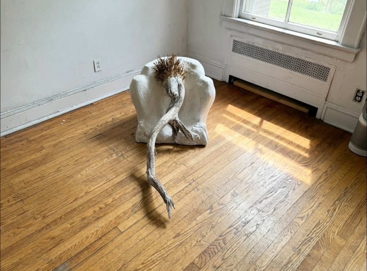 ankhlave's tweet photo. Last look at Coralina Rodriguez Meyer and Xiong Wei’s 2 person gallery takeover, “Phantom Burdens &amp; Limbs” at the AnkhLave House at Governors Island. 

Join us for the exhibit, IN THE REAL TIME exhibition presents new works from Jevijoe https://t.co/hbyDHfwtJa