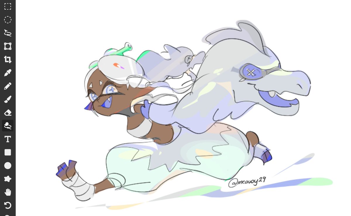 Sharkito29's tweet image. I know i said farewell but i cannot stop drawing her