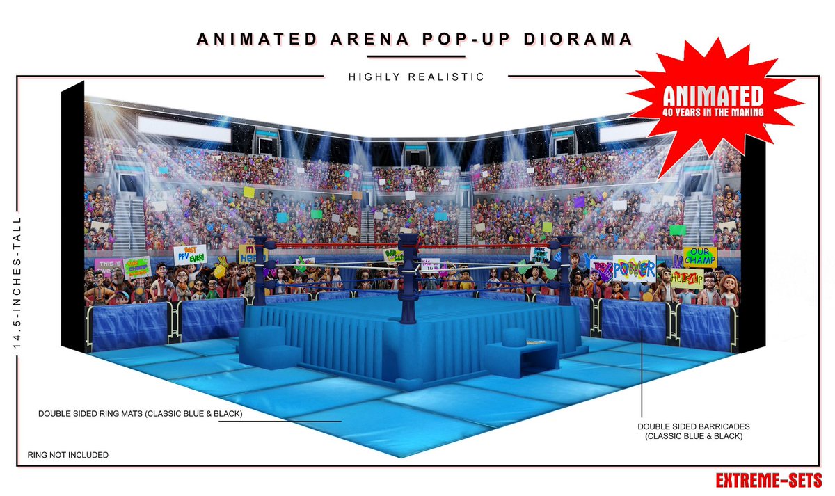 Extreme_Sets's tweet photo. Coming soon to preorder! 

40 years in the making!!! You know you have been dreaming about this for a very long time. Any retro, hasbro collectors out there? This is ittttt! It will be a very limited run, and expecting it to go fast. 

Animated Arena  Pop-Up Diorama https://t.co/aU8FbCpIxA
