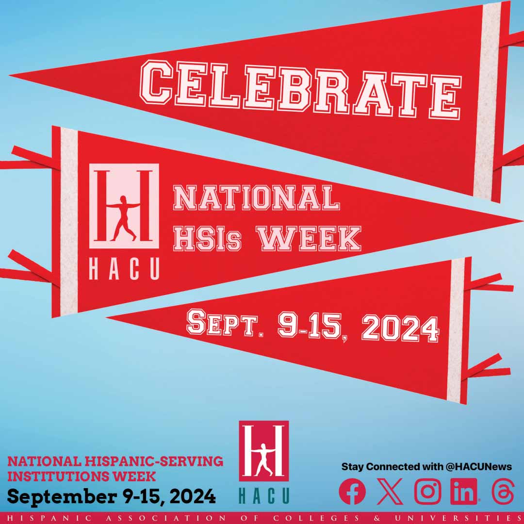 Let's celebrate National Hispanic-Serving Institutions Week. The observance takes place before National Hispanic Heritage Month, celebrated Sept. 15 - Oct. 15. The majority of the top 20 institutions with the highest ROI at the bachelor’s level are HSI's and emerging HSIs.