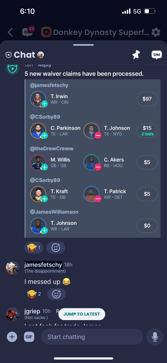 James Fetsch tweet media