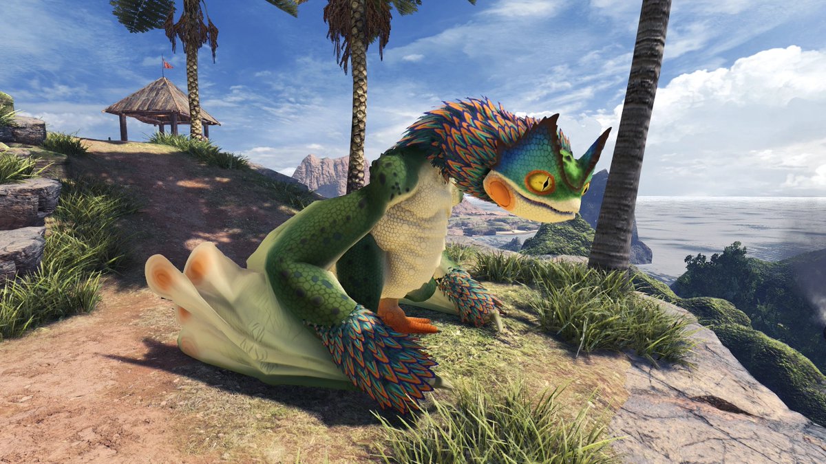 TheDevilDucker's tweet image. Someone made a MH Stories Retexture mod for MHW and this sh*t looks AMAZING

nexusmods.com/monsterhunterw…