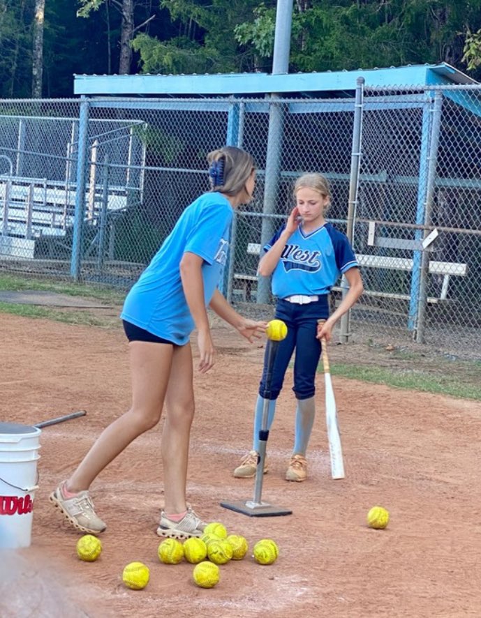 Growing the game by working to help young players improve their skills is one of my favorite things to do. We’ve all felt that desire to tweak and work things out. Got to their game today. It’s really something seeing my girls improving!