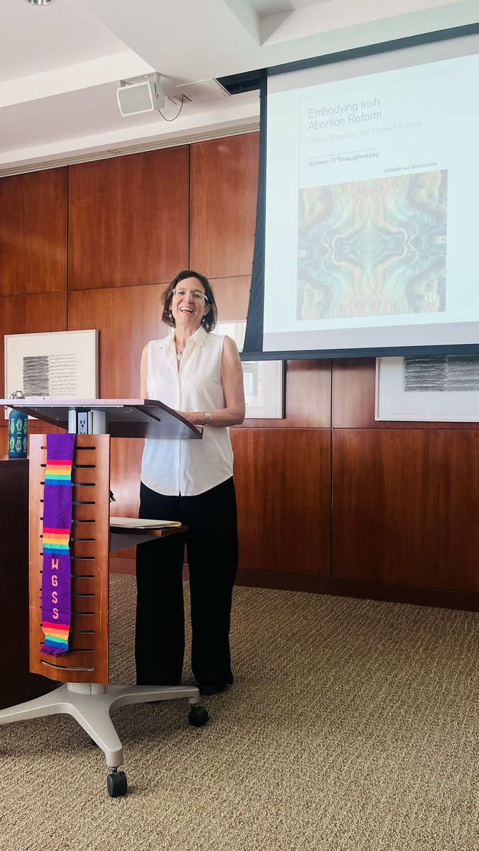 So grateful to have been part of @aioshaug’s inspiring book launch and to share insights on my forthcoming book about abortion rights movements in Latin America. Big thanks to <a href="/barbara_sutton1/">Barbara Sutton</a> for organizing such a memorable event at <a href="/ualbany/">University at Albany</a>! 💚