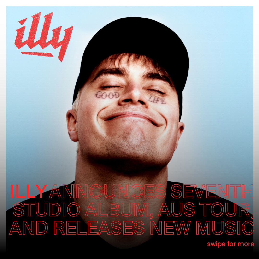 WarnerMusicAU's tweet photo. 2024 is a busy year for Illy 👀 'Good Life' the album is now available for pre-order https://t.co/9WiUaXA0GP https://t.co/ga1QlQLBKw