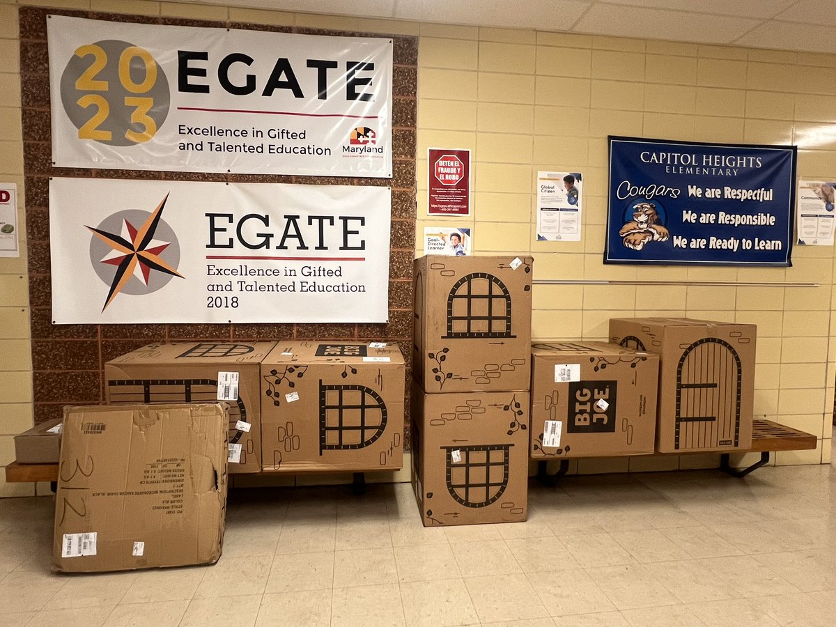 CHES_TAG's tweet photo. EXCITING!!! Our @DonorsChoose packages have arrived!! Even the adults can’t resist giving the seating a try! Enhancing our CALMING CORNERS! ♥️♥️ #SEL #calmingcorners #TAGSEL #chesWaltonTAG https://t.co/OI5WUODn7U