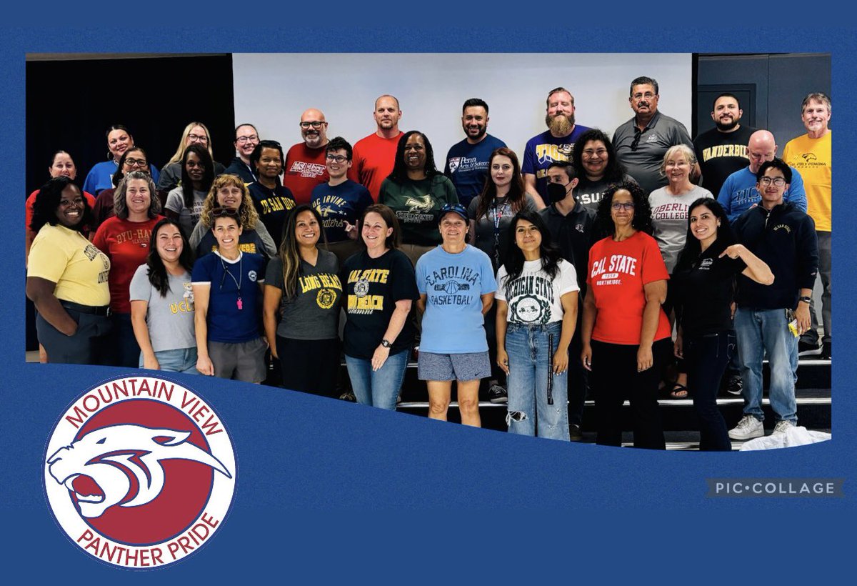 Join us every Wednesday as we wear college/career as Panthers focus on being FUTURE READY to positively impact the world.  #pantherpride #panthernation #pantherproud