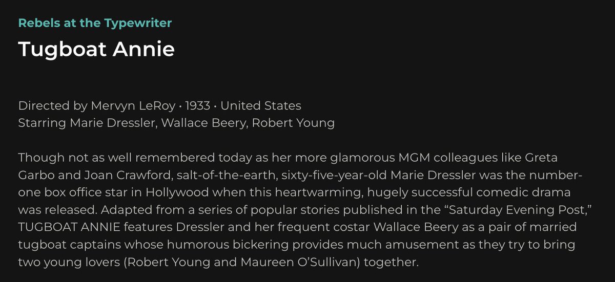 Cinema's First Nasty Women🎞️ tweet media