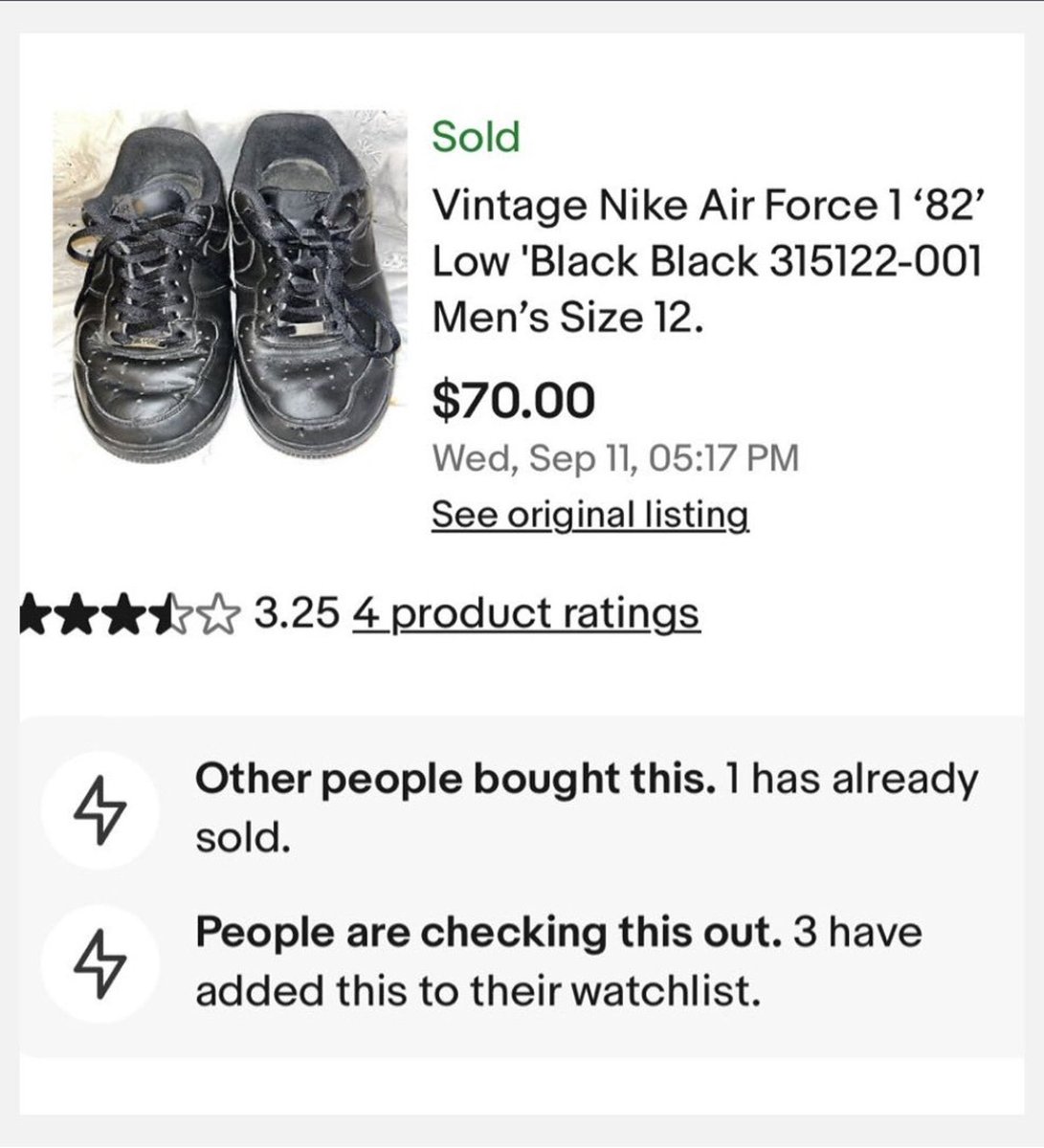 white air force ones meme