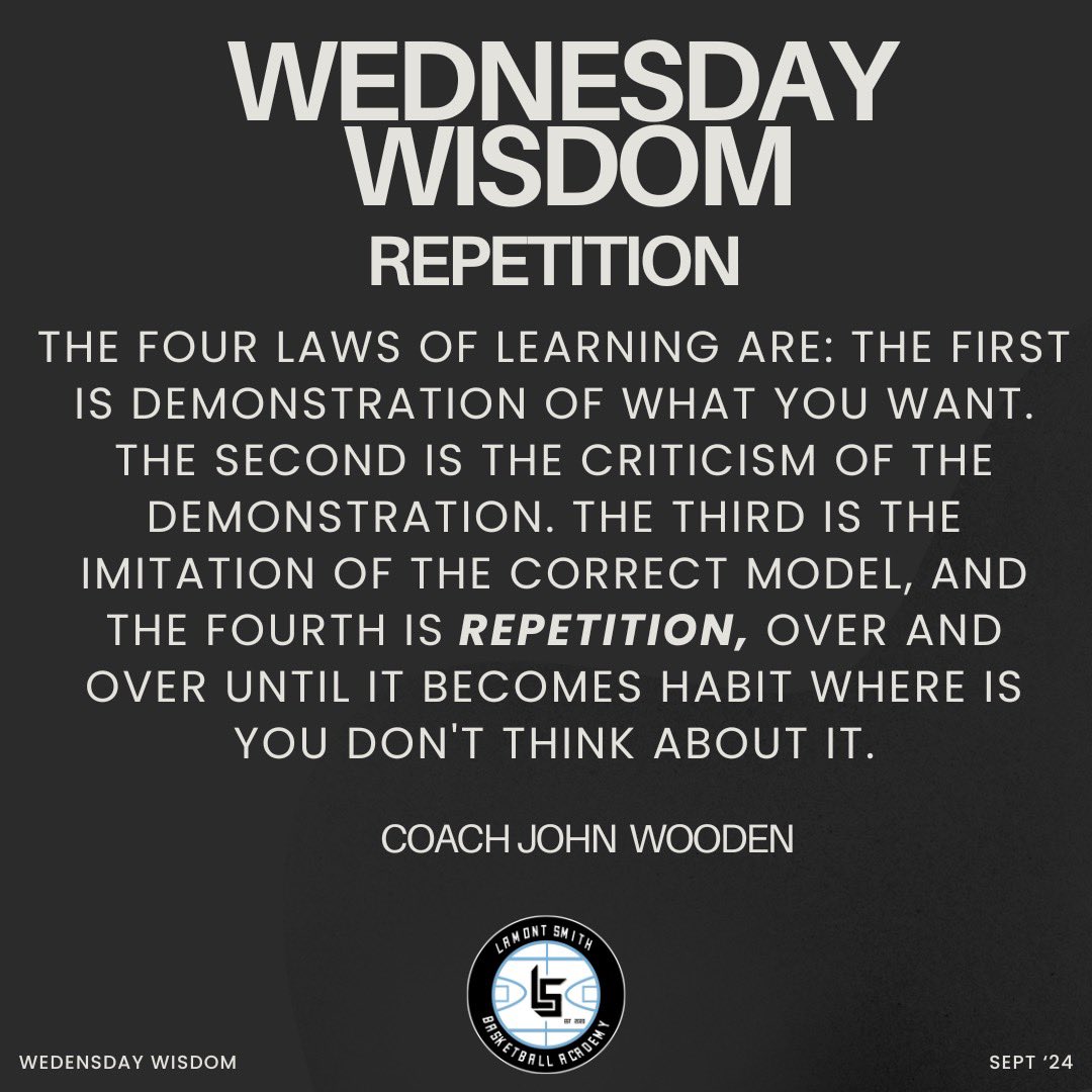 CoachMontySmith's tweet photo. ππ
΄π
ΏοΈπ π
³π
ΎοΈπ
½π
΄ ππ
Έπ
Άπ
·π
#LSBA
#RepsDoneRight
#wednesdaywisdom
οΏΌ https://t.co/VE9IKtzrct