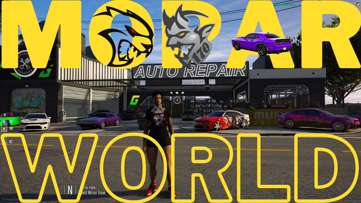 gtavclipmaker's tweet photo. Flywheel's Drag Racing - Mopar World Chargers Challengers Everywhere! https://t.co/ZkiEiCx8wr via @YouTube https://t.co/aWSD7MiimK