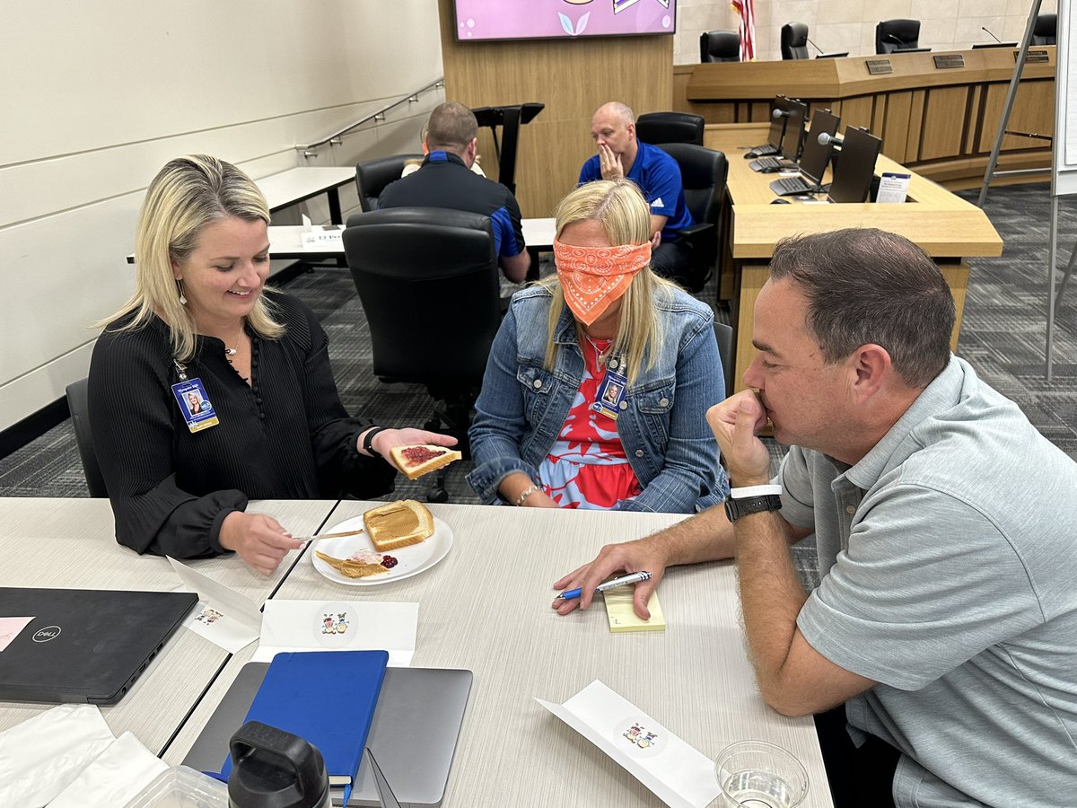We had a little fun and did some great work  as our district leadership team learned about leading organizational change and “running the traps.”  Thank you <a href="/BonserSl/">sara bonser</a> and <a href="/DrCavazosSuper/">Art Cavazos</a> for the framework! <a href="/mesquiteisdtx/">Mesquite ISD</a> #ExcellenceHappensHere