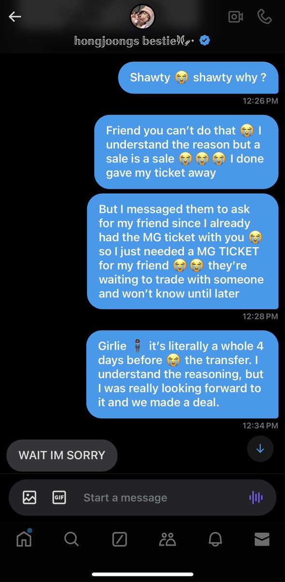 DuhNamjoon's tweet photo. Is this a bit messed up? I bought their MG ticket back in July. WB LA gets postponed today and they JUST take the ticket back 4 days before the transfer option is available? NO WARNING … Like a deal is a deal. 
#DPR #DPRCREAM #DPRHOUSTON #DPRARTIC https://t.co/wjBjIxzfiS