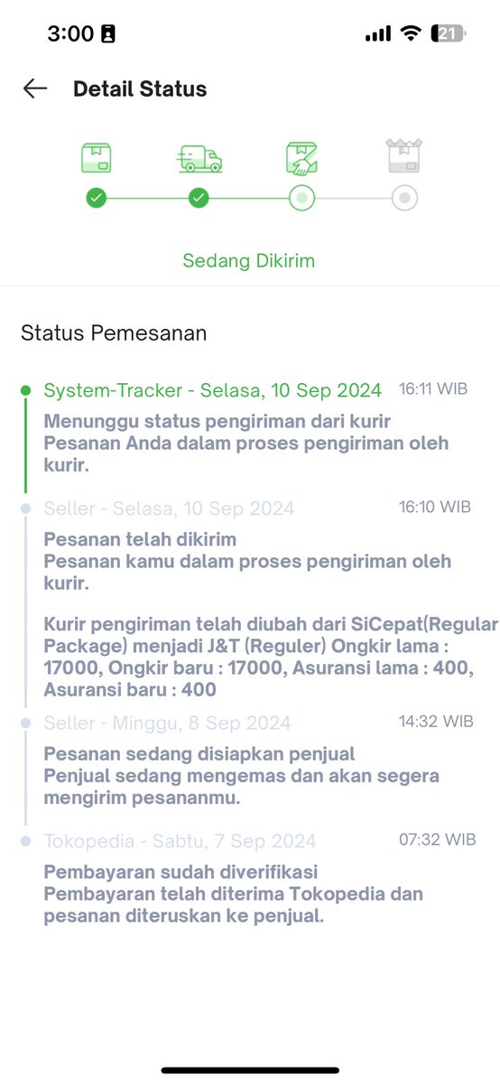 indahKusWa's tweet photo. @tokopedia ini mau blacklist tokped aja rasanya, udh minta pembatalan gak bisa, ngajuin kompalin gak bisa karna udh 2x toko ngasih resi bodong tp kalian bilang pembatalan nunggu persetujuan toko, yg bener aja lo! Tokonya aja tutup gue udh kena tipu masih disuruh nunggu https://t.co/URFeXKScxq