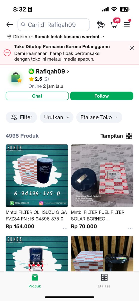 indahKusWa's tweet photo. @tokopedia ini mau blacklist tokped aja rasanya, udh minta pembatalan gak bisa, ngajuin kompalin gak bisa karna udh 2x toko ngasih resi bodong tp kalian bilang pembatalan nunggu persetujuan toko, yg bener aja lo! Tokonya aja tutup gue udh kena tipu masih disuruh nunggu https://t.co/URFeXKScxq