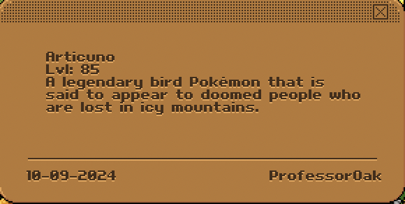 Tee_habbo's tweet photo. ProfessorOak is asking me to help find a trainer for this Articuno who needs to be adopted.    

Like and RT  - for a chance to be the trainer of this Lvl 85 Articuno!    

(This is a Habbo Pokemon Event by user "ProfessorOak" )