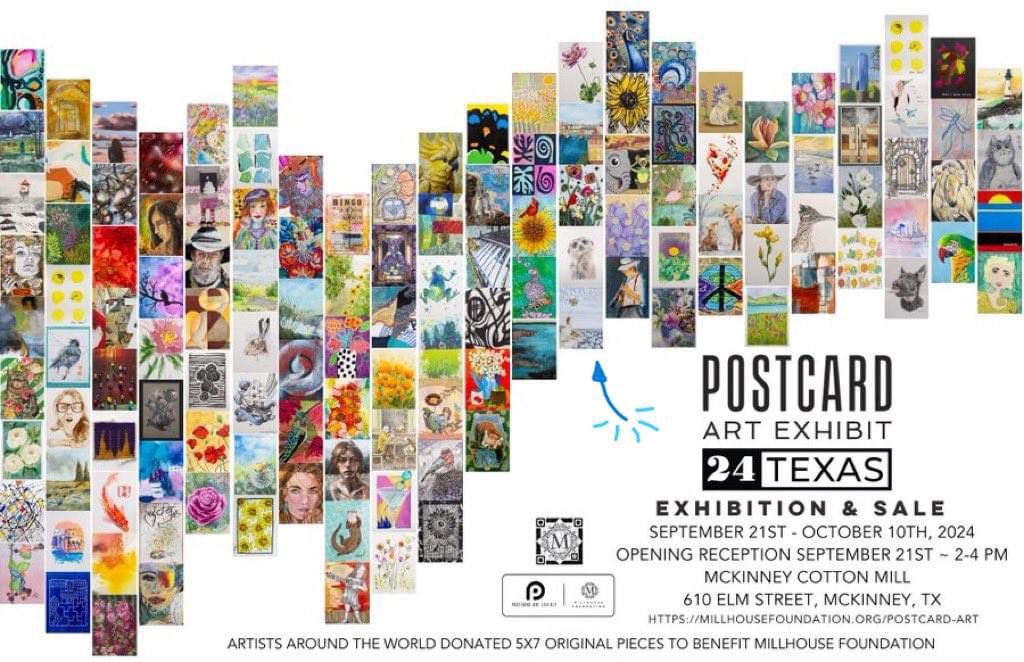 Excited to find my Airquarium 10 painting has been selected to appear on the @paeartforacause posters. I have loved participating in this exhibition for 10yrs. Exhibition opens Sept 21 McKinney Texas USA. Buy amazing art for charity! Artworks on sale online after that.