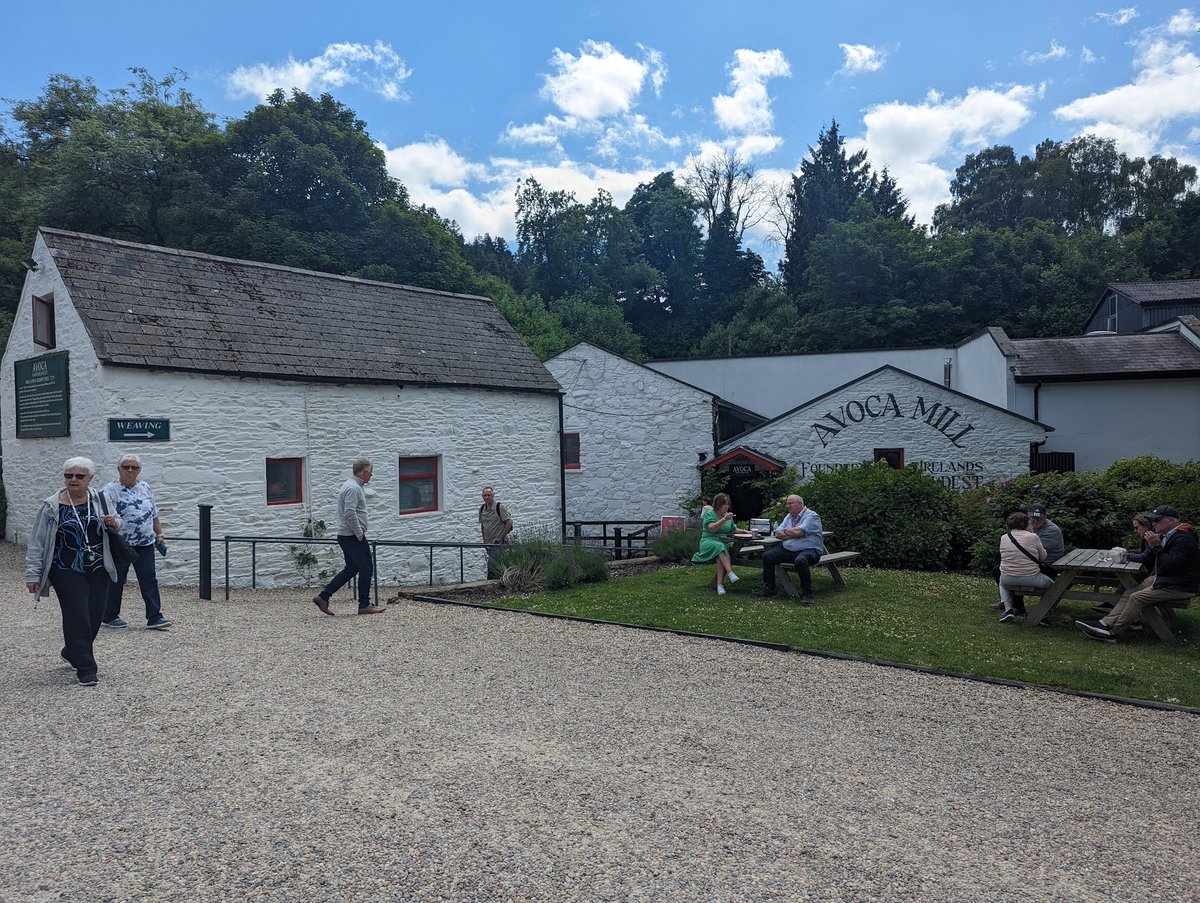 BearTamer's tweet photo. Avoca Village, Ireland https://t.co/1GMfAA4O1Y