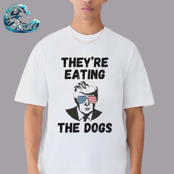 seateeco's tweet photo. Donald Trump They’re Eating The Dogs 2024 Vintage T-Shirt
#PresidentialDebate2024 #DonaldTrump #KamalaHarris #TheyEatPets 
>>> Check it here: https://t.co/wYXjLkDl0d https://t.co/2BIO9u26Pp