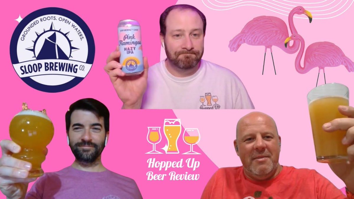 🍺🌸 Tropical Vibes: Pink Flamingos IPA by Sloop Brewing (6% ABV) 🦩

Juicy, vibrant, and perfect for a splash of summer any time of year. Have you sipped this colorful brew? 👉 Dive in: buff.ly/3XEnAGw  🌺 #PinkFlamingosIPA #SloopBrewing #IPA #BeerReview