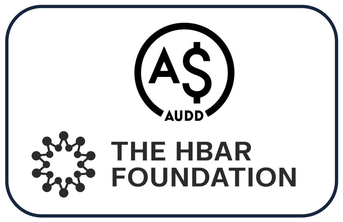Big News! <a href="/AUDD_digital/">AUDD</a>  is launching on the Hedera Network in partnership with @HBAR_foundation! 
With Hedera’s high-speed, low-cost, and energy-efficient platform, AUDD is set to revolutionise digital payments! 
bit.ly/4gnifuD
#audd #hedera #fintech  #stablecoin
