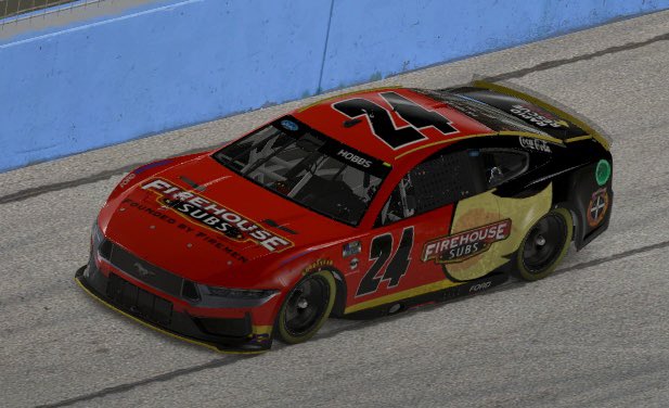 JoeHobbs27's tweet photo. @RacingLocker at Auto Club. 39 car field, I ran 12-14 until got stuck lapped down when caution came out as I was entering pits. Ended up P-19. @FirehouseSubs https://t.co/AU2HkEAIPe