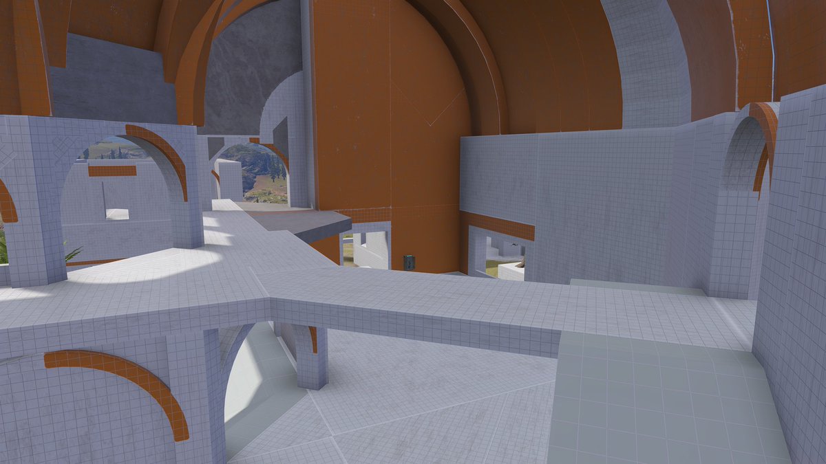 Chronmeister209's tweet photo. I started a new 4v4 last weekend. 
#leveldesign #HaloInfinite #Forge https://t.co/jyWeF1gZg5