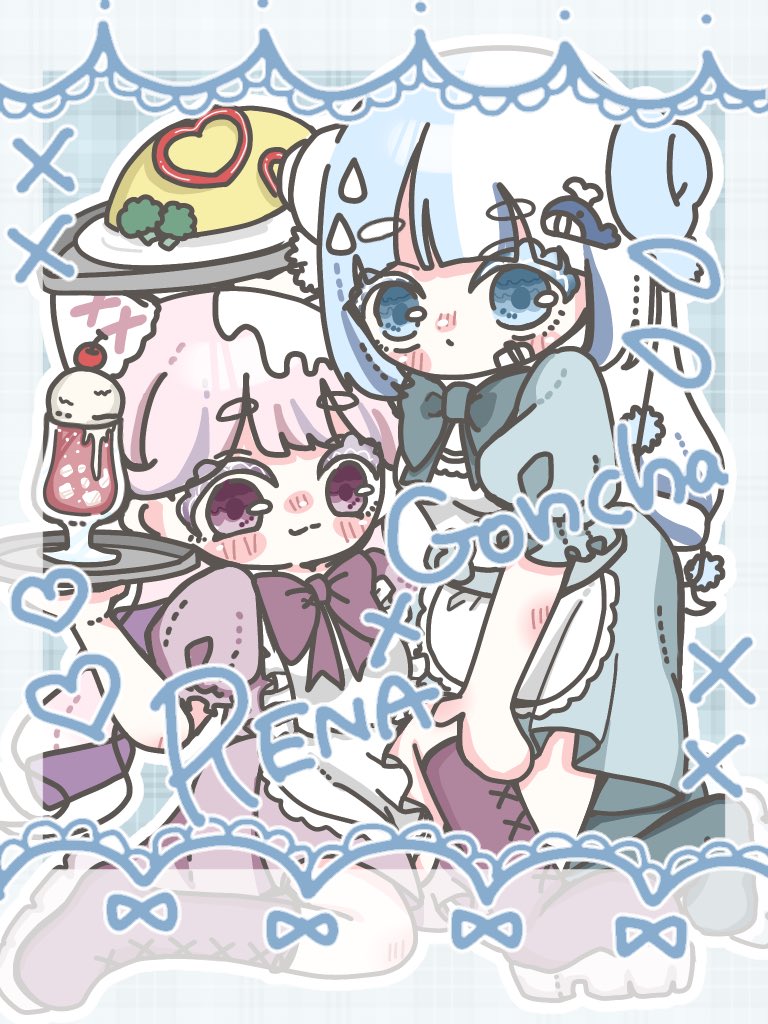 _mugipopo_'s tweet photo. 【プレゼント企画🎁】

対象：メイド量産（女性ペア
枚数：2枚〜

🌵応募方法
①この垢フォロー＋RT
⭐️引用リツイートで確立🆙

🌵期間9/19まで🌵
当選者はDMへ伺います

参加お待ちしてます❤️‍🔥

＃無償企画　＃プレゼント企画
＃イラスト　＃イラスト企画 https://t.co/bNpR2j69db