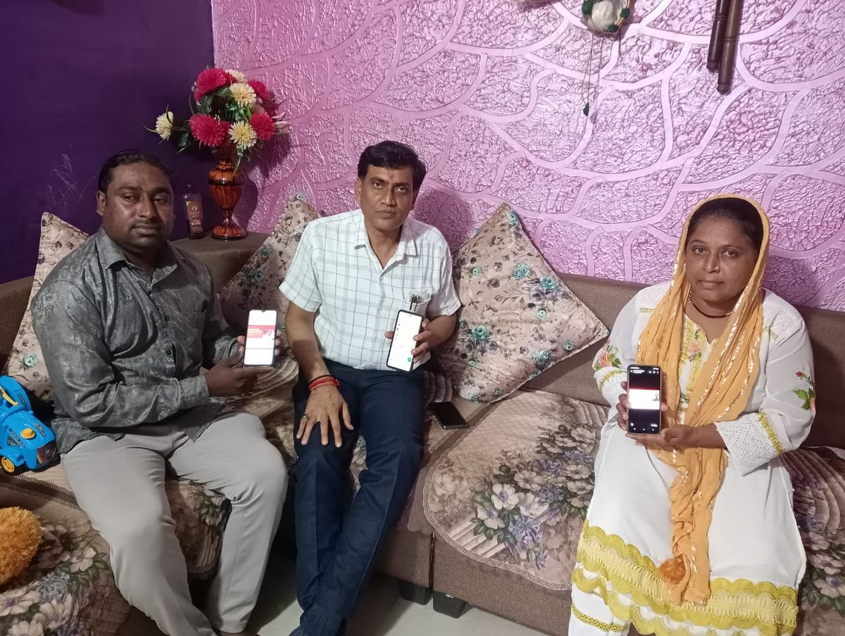 संगठन पर्व सदस्यता अभियान 2024 के तहत आज वार्ड क्रमांक 9 में दीदी अमीना बी और कल्लू गोलंदाज जी के साथ में नागरिकों को भाजपा की सदस्यता दिलाने के लिए अभियान चलाया।#bjpsadasyta