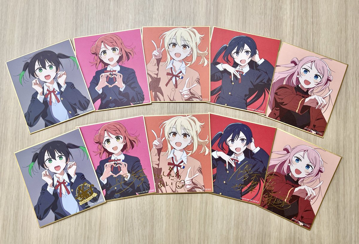 🎁入場者プレゼント🎁 📢1週目は本日まで📢 ／ 2年生5人の 描きおろし