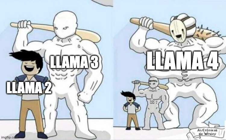 edunov's tweet image. Every time someone asks what&apos;s next for Llama