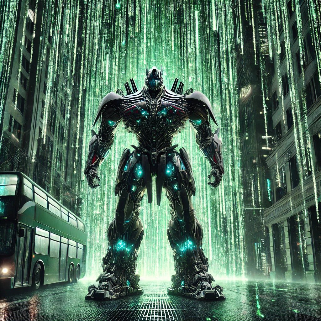 I call this movie…

Transformer “The One” 

Sheesh… The crossover you didn’t know you needed