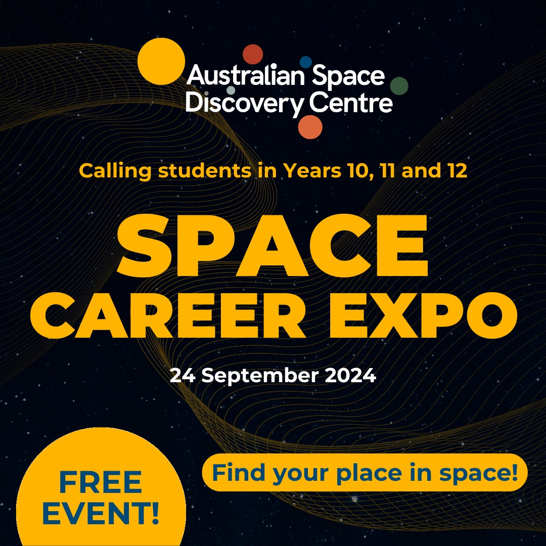 SASIC (@sasic_aus) on Twitter photo 🚀 Curious about a career in the space industry? Join the Space Careers Information Night at the Australian Space Discovery Centre! ✨ Hear from industry experts and explore exciting opportunities.
Book your spot today! bit.ly/4dU0dhY
<a href="/AusSpaceAgency/">Australian Space Agency</a> #SpaceState 🚀 Curious about a career in the space industry? Join the Space Careers Information Night at the Australian Space Discovery Centre! ✨ Hear from industry experts and explore exciting opportunities.
Book your spot today! bit.ly/4dU0dhY
<a href="/AusSpaceAgency/">Australian Space Agency</a> #SpaceState
