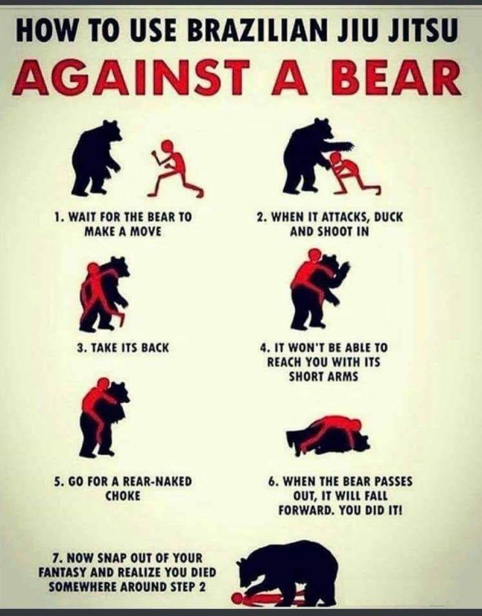 BenTalksStocks's tweet photo. @AMAZlNGNATURE Alternatively, you could use these moves to fend off the bear.. https://t.co/lgt7RAQpcu