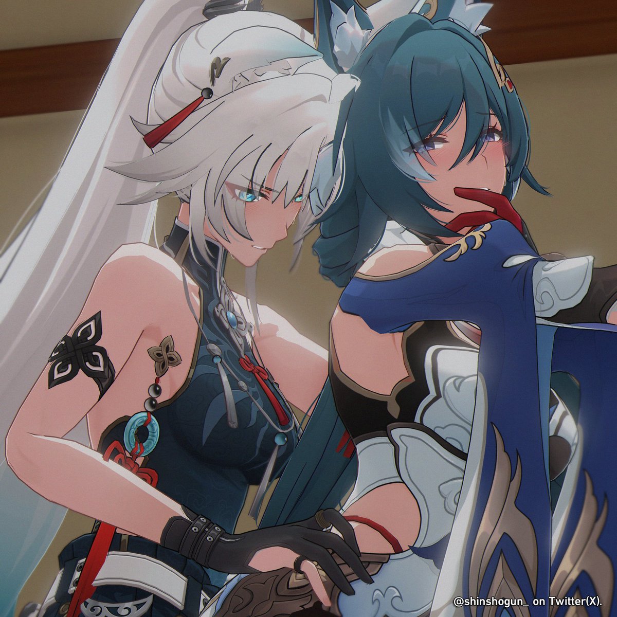 I love women.  #HonkaiStarRail #スターレイル #feikong