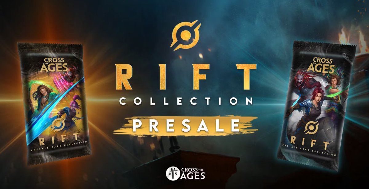 #crosstheages

スクエニ・AnimocaBrandsも出資してるカードゲーム！
「リフト」プレミアムプレセールカードパック 各$100相当 (NFT)を3名にプレゼントGiveaway！

✅リフトパックとは
最新のカードパックで、レアなカードが入っている可能性があり、14,000円相当の価値があります。