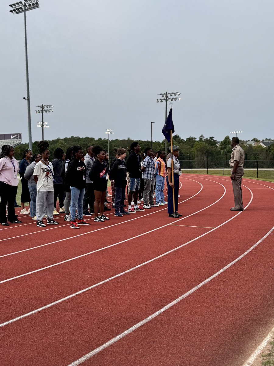 The Blazer Battalion conducted their first ceremony in remembrance for those lost on September 11th, 2001. 

In addition to that, the soaring Spring Valley Air Force JROTC came by and gave us access to use some of their equipment. 

<a href="/DrBrendaMack/">DrMack</a> <a href="/rvhs/">Ridge View High School: A Med Pro Magnet</a>
