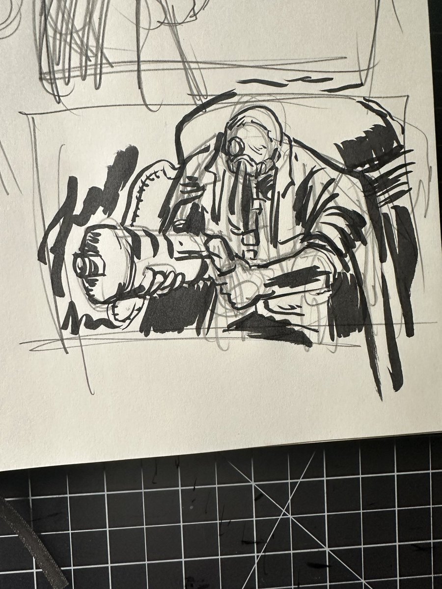 Dara_Dessin's tweet photo. Trying to come up with another drawing but I might be overthinking https://t.co/PznuRKjeNz