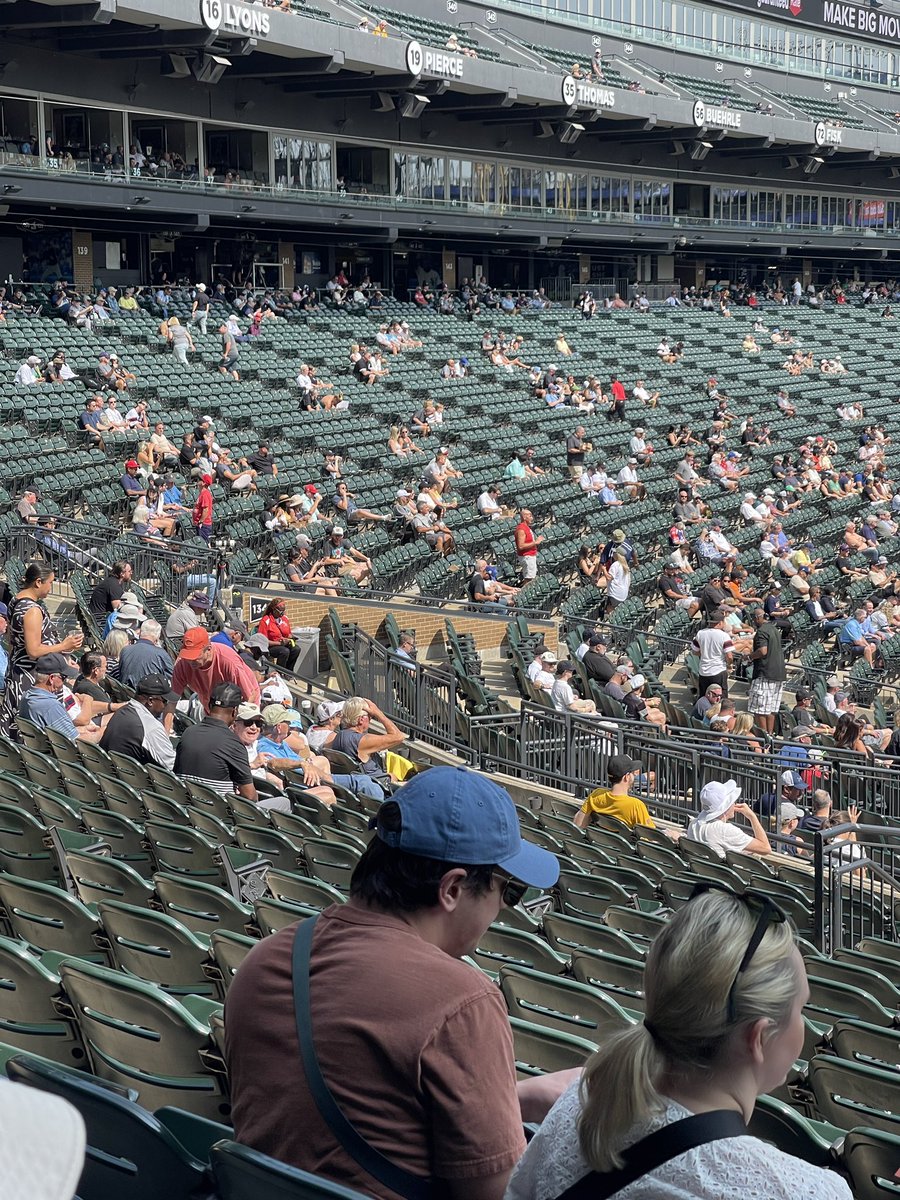If you’re not a baseball fan, you may not know the White Sox are having a historically bad season.

You have to go back to the ‘62 Mets for a team this awful.

But it’s great weather in Chicago, I had the day off and tickets are $1!