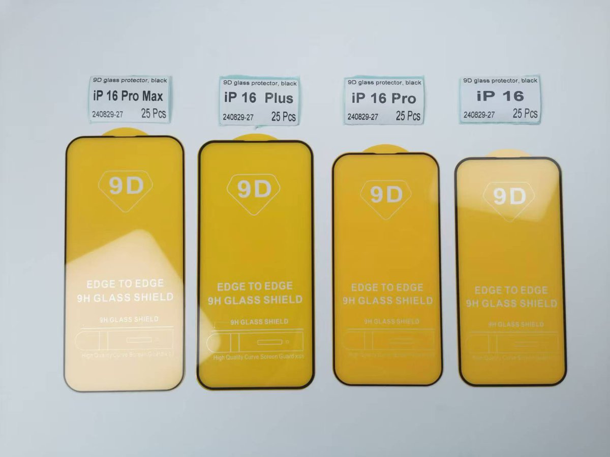 veemo12's tweet photo. all kinds of screen protectors for iPhone 16 series are available in stock for your option, welcome to inquiry us at any time. https://t.co/0UMamX6P56