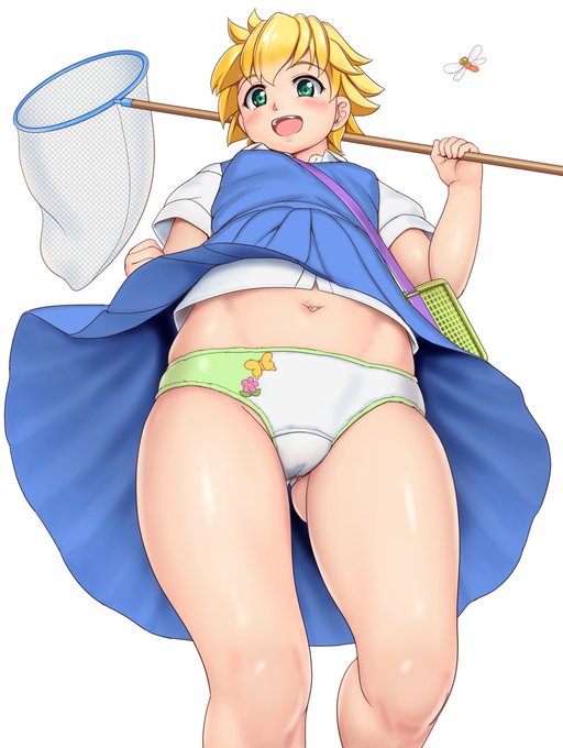 昆虫採集女子。 