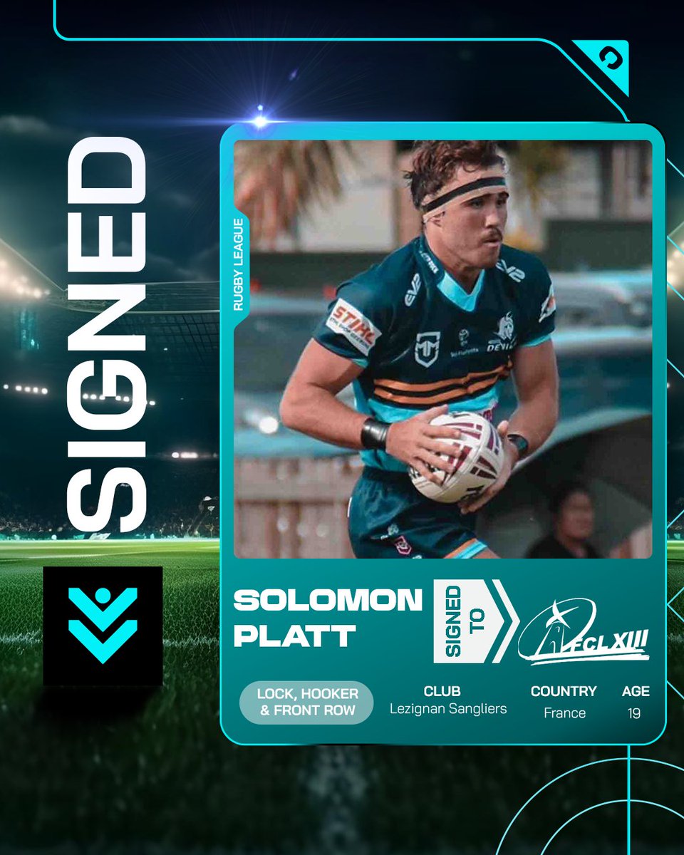 talentlockr's tweet photo. A huge congratulations to Solomon Platt, who has just
signed with French club Lézignan U20s! 🇫🇷⚡️

Using the Talentlockr app, Solomon found the perfect
opportunity to showcase his talent and secure a spot
with Lézignan Sangliers https://t.co/aj97Lhy5sw