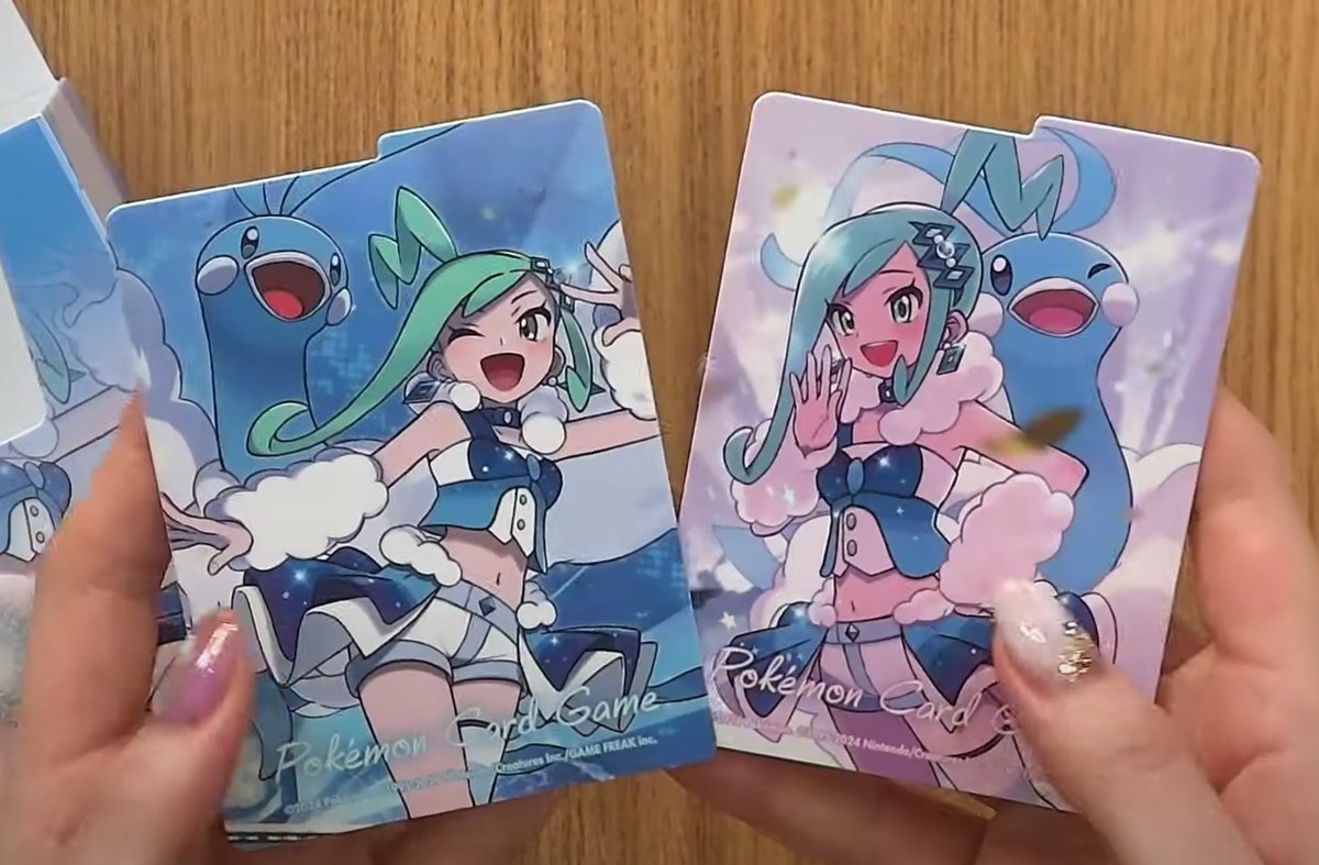 ルチア新イラスト発表】明日発売のサプライの仕切り板と裏面に新規